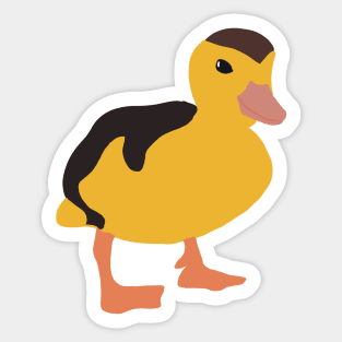cute duck Sticker